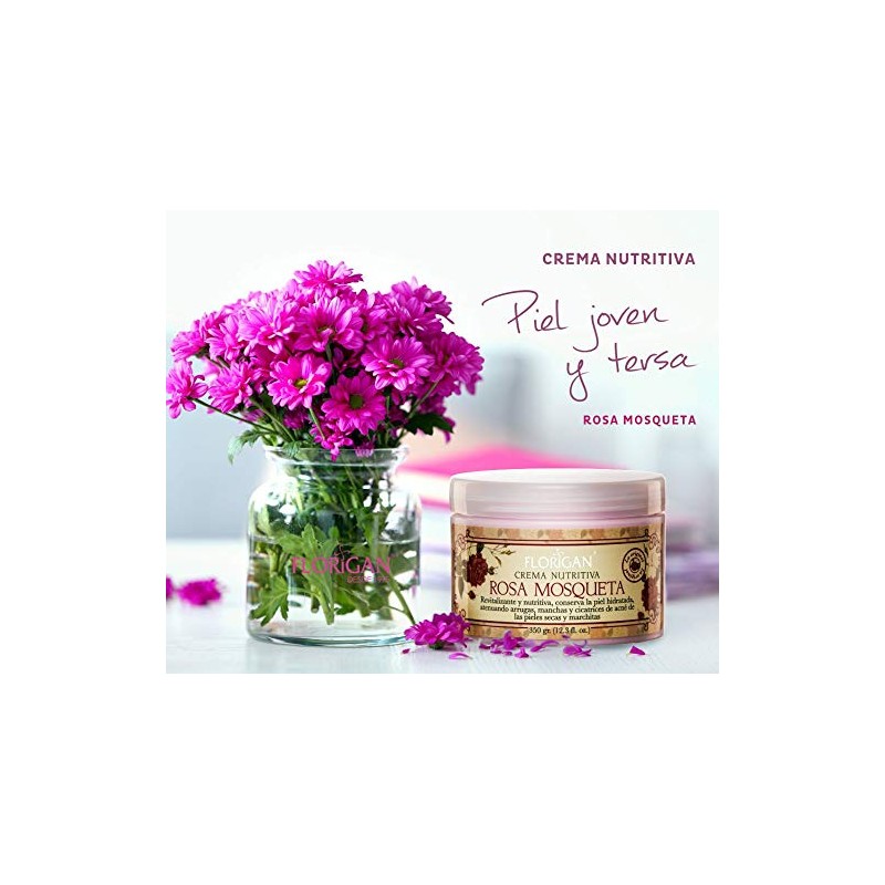 Crema nutritiva ROSA MOSQUETA 350grs. FLORIGAN