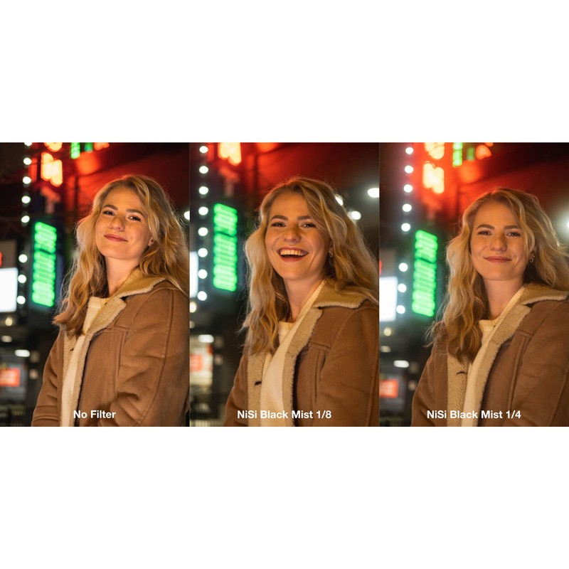 NiSi Black ProMist Filter Kit 62 mm - Black Mist