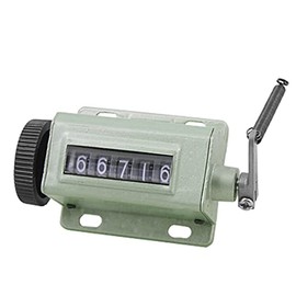 Uxcell a10100400ux0196 Hand Tally 5 Digit Number Mechanical Arithmometer Counter