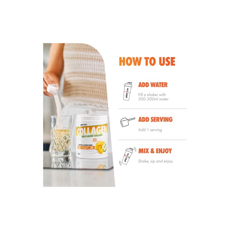 Per4m Multi Blend Collagen | 5g of Marine and 5g