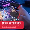 Josojoou 12 Pack Gaming Finger Sleeves, Ultra-Thin Silver Fiber Gaming