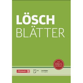 Brunnen 1041546 Blotting Paper A4 Blank 6 Sheets White