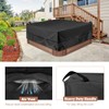 Vailge Hot Tub Cover,Square SPA Cover for Hot Tub,Heavy Duty