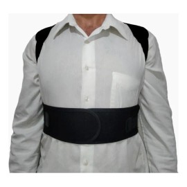 Corrector De Postura Magnético, Cuenta Con 8 Imanes Negro 3xl