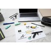EBERHARD FABER 599040 Mini Highlighter Set, 12 Markers in Neon