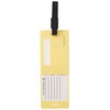Travelon Set of 2 Luggage Tags, Neon Yellow, 6.63 x