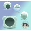 LuckyOpt Ceramic Hamster House, Cute Animal Shaped Hamster Cave, Summer