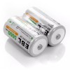 EBL C D Battery Ni-MH 1.2V Rechargeable Batteries 500Omah-1000Om -