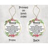 WolfeDesignPDD Nonna Noun Ornament - Christmas Ornament for Nonna -