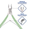 Professional Cuticle Nippers Stainless Steel Cuticle Cutters and Remover -Best
