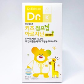 Doctor Edition Kids Jump Up Arginine Pine Flavor Liquid 28 sachets / 닥터에디션 키즈 점프업 아르지닌 파인맛 액상 28포