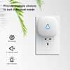 METAK Door Chime, Wireless Door Open Contact Sensor Alarm with