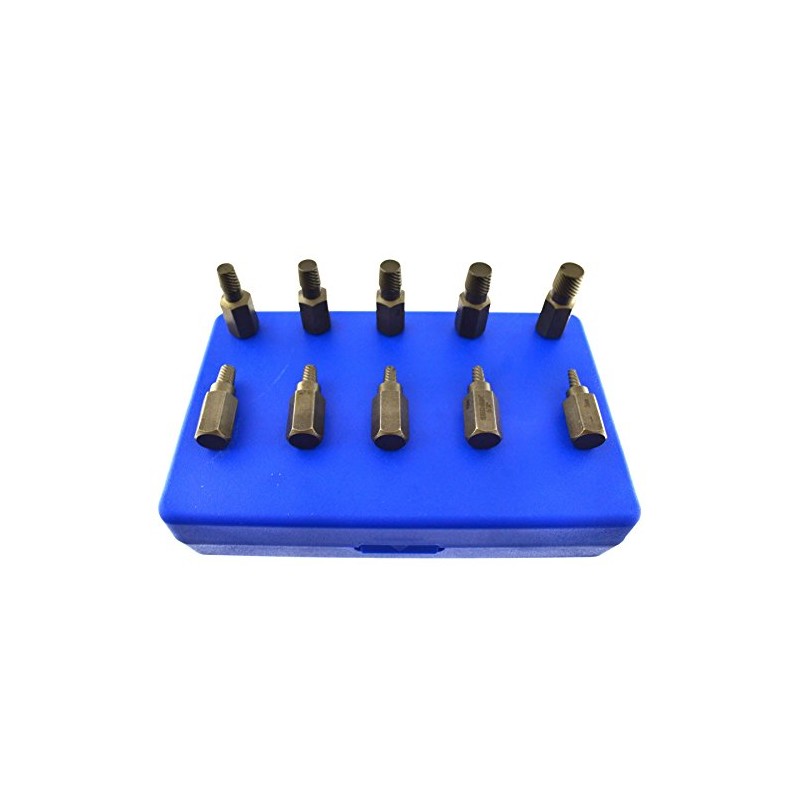 1/2" Screw Stud Extractor Remover Set Reverse Thread Easy Out