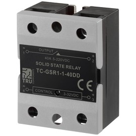 TRU COMPONENTS Solid State Relay TC-GSR-1-40DD 40 A Switching Voltage (Max): 220 V/DC Circuit 1 Piece