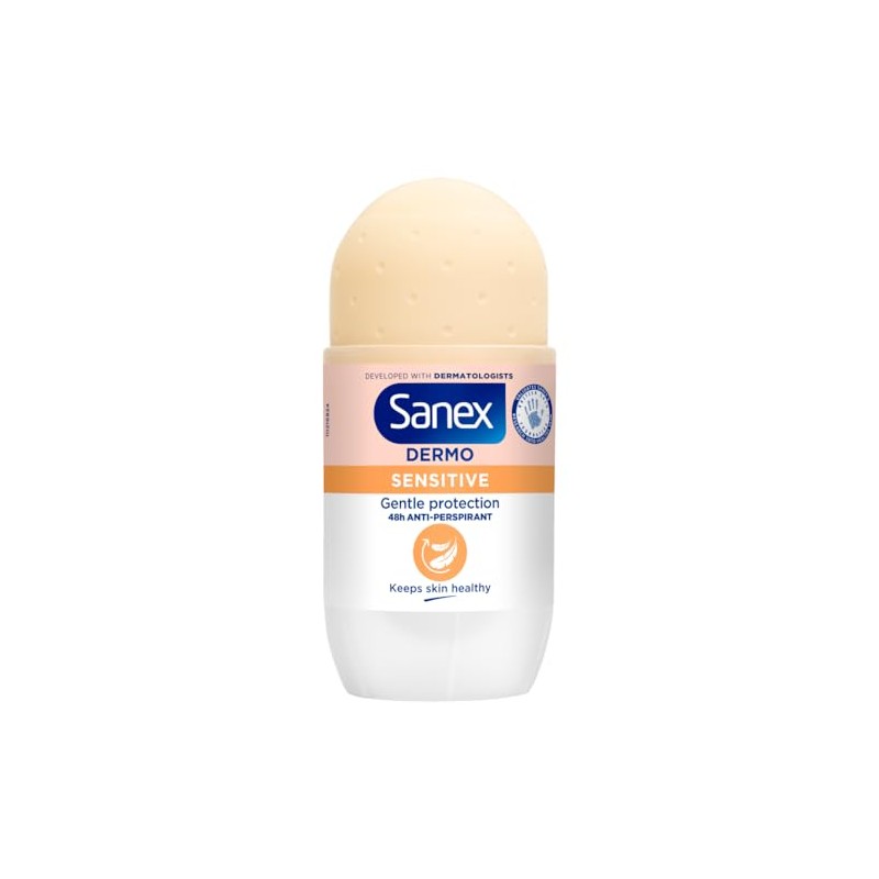 Sanex 50ml Dermo Sensitive Extra Cool Roll On Deodorant
