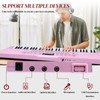 Ktaxon 61 Key Keyboard Piano Electric Keyboard w/Lighted Keys, Electric