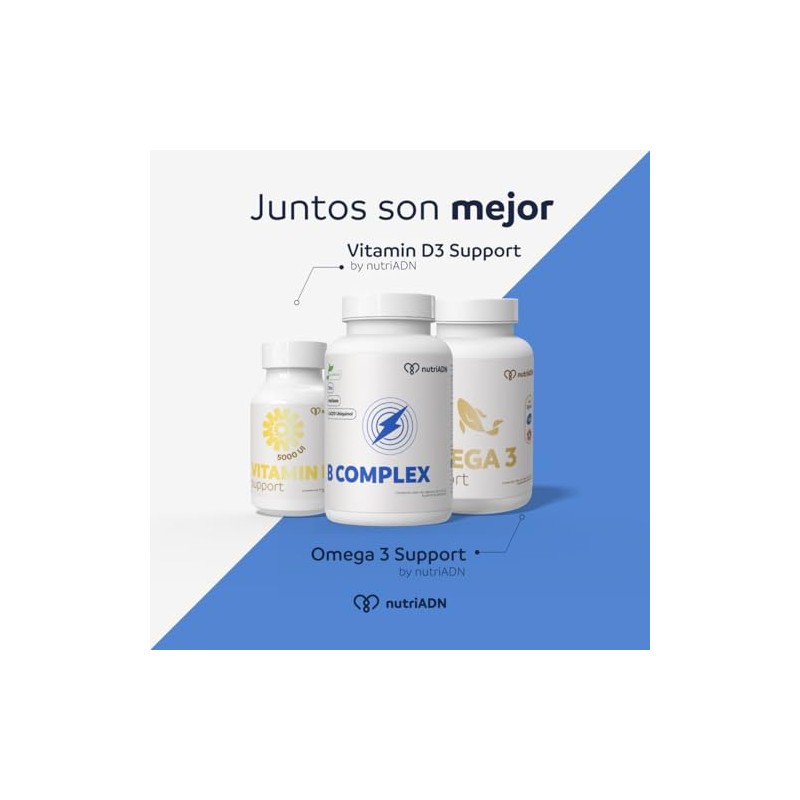 Nutriadn Complex Complejo Metilado Coenzima Q10 Magnesio Colina Zinc Apoyo