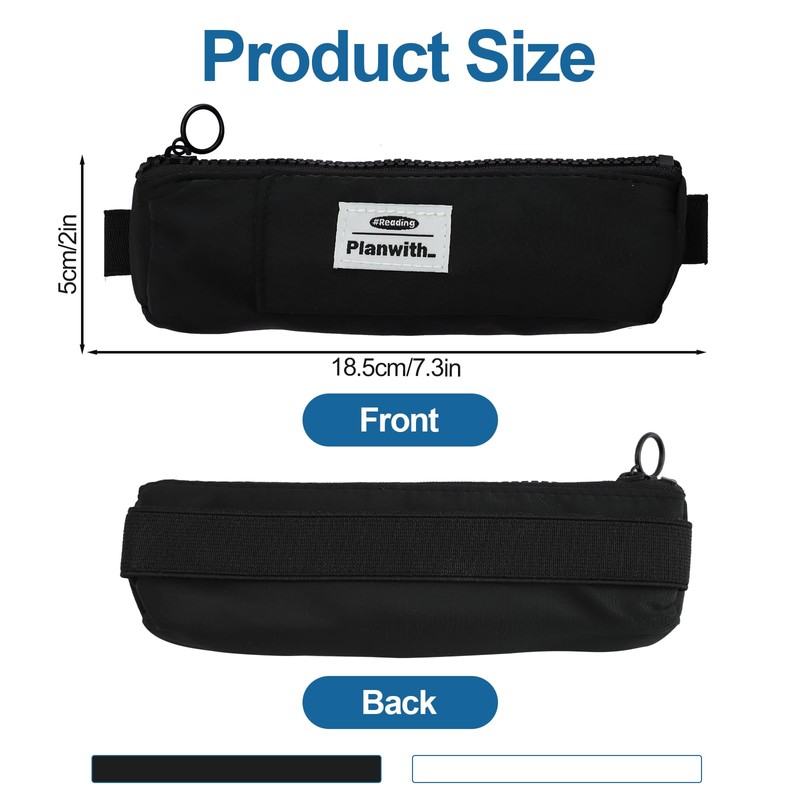 2 Pcs Pen Holder for Notebook with 4 Pcs Paper
