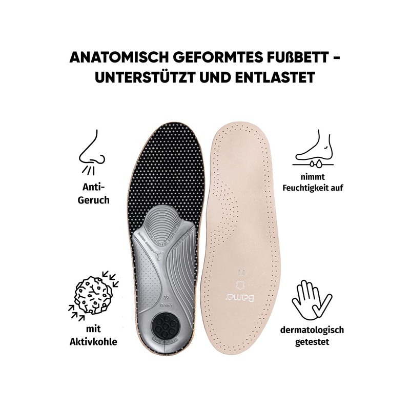 Bama Primus Einlegesohlen, Braun, 36 EU