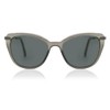 Montana Eyewear CP121 Plastic & Metal Cat Eye Sunglasses Grey