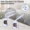 Wuissvnb 2 in 1 Hair Steamer, Facial Steamer for Care