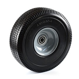 RK SAFETY WFF10-10 inch Replacement wheel, Handtruck wheel, Lawnmower wheel, Wheelbarrow wheel SET OF 2