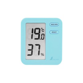Shinwa Sokutei Digital Thermometer/Hygrometer, Home A, Blue, Clear Pack 73048