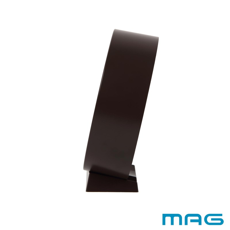 MAG Small Compact Wall Clock, Table Clock, Wall/Table Dual-Purpose Stand,