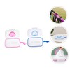 KONTONTY 2Pcs Portable Wet Tissue Cases with Heart Shape Design