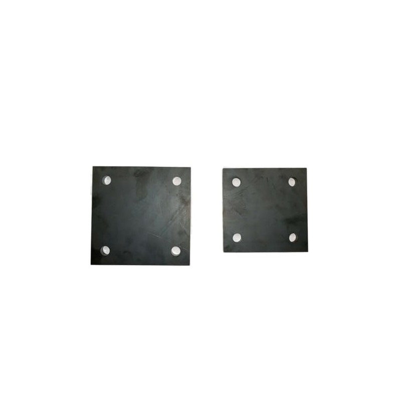 PSB STAHL AUF MASS Steel Plate Anchor Plate with Hole