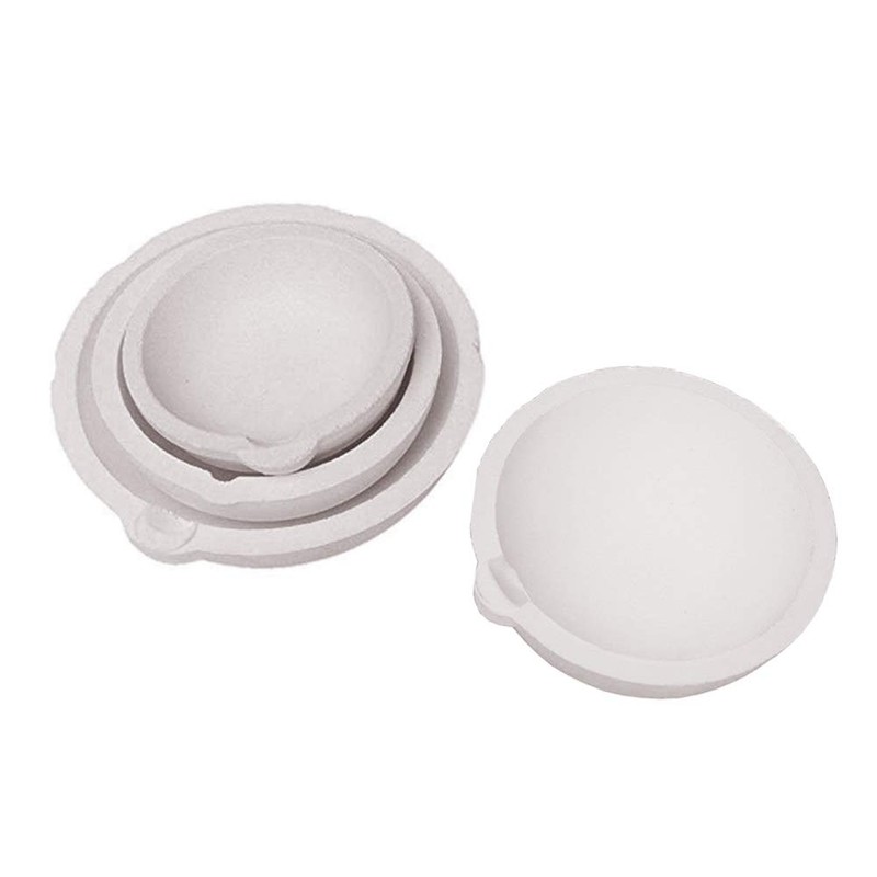 LTKJ Set of 4 Crucibles Melting Dishes Ceramic Casting Torch