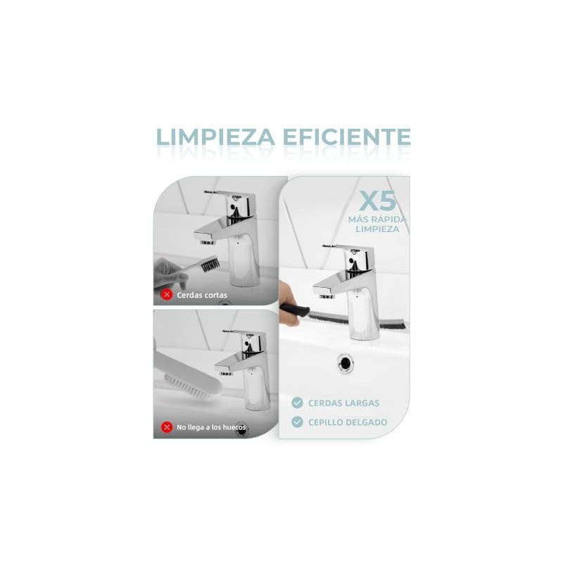 SXhyf Cepillo de Limpieza Baño Cepillo para Juntas de Azulejos