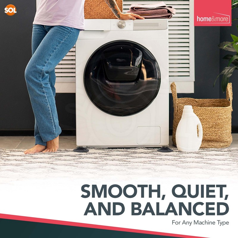 4pk Anti Vibration Pads for Washing Machine, Non-Slip Washing Machine