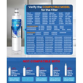 ICEPURE 4396508 Replacement for Whirlpool 4396510, EDR5RXD1, PNL240V, 4396508p, 4396547, 4392857,LC400V, WF-NLC240V,46-9010, Everydrop Filter 5 Refrigerator Water Filter,3PACK