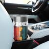 Runner Retro Running Jogging Workout Marathon Sprinter Stainless Steel Insulated