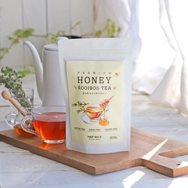 H&F BELX Honey Rooibos Tea Decaffeinated Non-Sugar Calorie Free (0.8 oz (2.0 g) x 20 Packets Tea Bag, Premium Honey Rooibos Tea