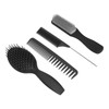 4pcs Multifunctional Hair Comb Set Tail Comb Tail Comb 9