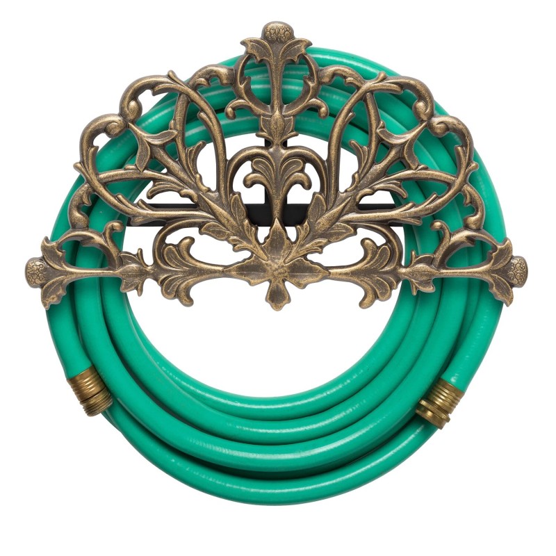 Whitehall Filigree Garden Hose Holder in French Bronze