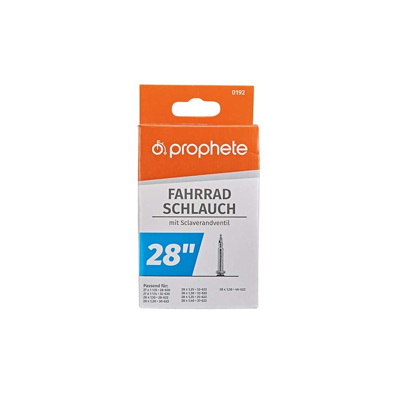 Prophete 6615 Bicycle Inner Tube with Prophets Bicycle Inner Tube