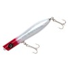 Creek Chub 6 Pin Popper Lures, Bunker, 16,5 cm, Red