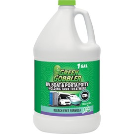 Green Gobbler, Portable Toilet Porta Potty Chemical Waste DIGESTANT & DEODORIZER - 1 Gallon/Fresh Scent (Up to 42 Doses per Gallon)