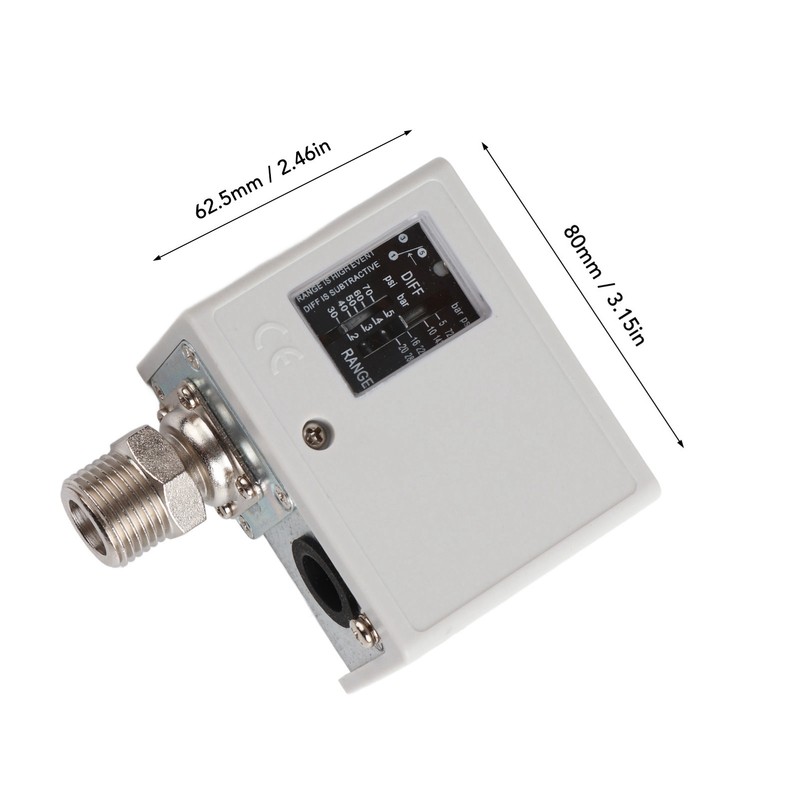 20KG Pressure Switch Set All Copper Core IP40 Dryer Boiler