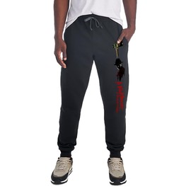 A Nightmare on Elm Street Freddy Silhouette Unisex Jogger Sweatpants with Pockets for Men and Women, Black, 2X-Large