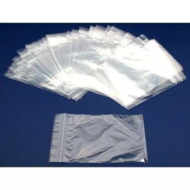 FindingKing Resealable Bags 4"x6" 100 Clear 2 Mil Reclosable Poly Bag 4" x 6" Baggies