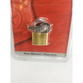 Guard-Security  Guard-Security  High Security Padlocks 3/4" Brass  Strong Steel  /3 Keys