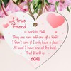 A True Friend Is Hard to Find | Heartfelt Wooden