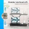 Almirantra Stand Up Desk Converter, Adjustable Height Table Top Riser
