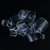500Pcs Fake ToeNail Tips Full Cover Artificial Toe False Nails