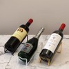 Metal Wine Rack Freestanding -Tabletop Wine Rack Holder - Countertop