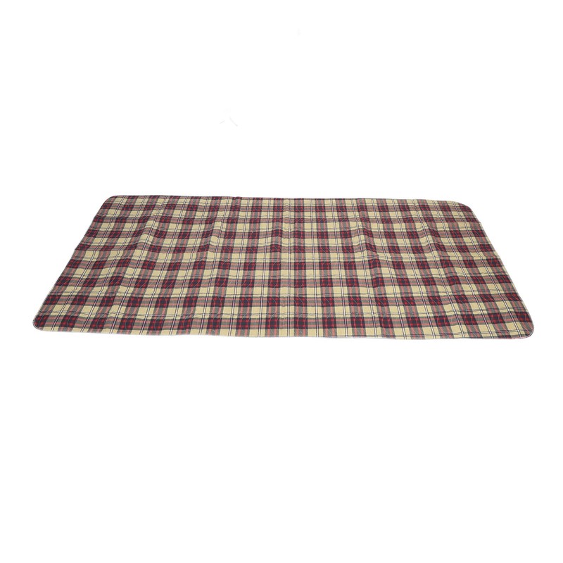 Incontinence Bed Pads Stain Masking Washable Reusable Plaid Underpads for